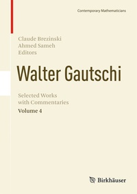 Abbildung von: Walter Gautschi, Volume 4 - Birkhäuser