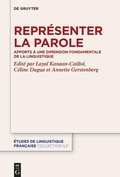 Cover: Repr&eacute;senter la parole - De Gruyter