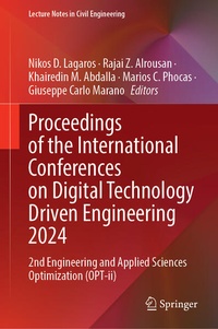 Enlarge image Cover: Proceedings of the International Conferences on Digital Technology Driven Engineering 2024 - Springer