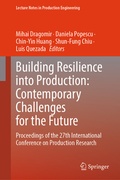 Cover: Building Resilience into Production: Contemporary Challenges for the Future - Springer