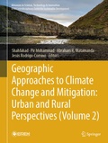 Cover: Geographic Approaches to Climate Change and Mitigation: Urban and Rural Perspectives (Volume 2) - Springer