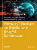 Cover: Informatics, Technologies and Digitalization in the age of Transformation - Springer