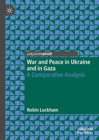 Enlarge image Cover: War and Peace in Ukraine and in Gaza - Palgrave Macmillan