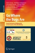 Cover: Go Where the Bugs Are - Springer