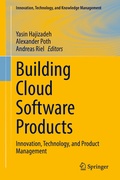 Cover: Building Cloud Software Products - Springer