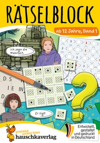 Abbildung von: Rätselblock ab 12 Jahre, Band 1 - Hauschka Verlag