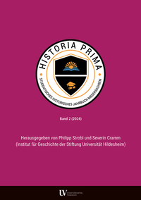 Enlarge image Cover: Historia Prima - Universitätsverlag Hildesheim