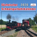 Cover: S&auml;chsischer Schmalspurbahnkalender 2026 - Bildverlag B&ouml;ttger GbR