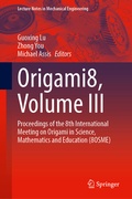Cover: Origami8, Volume III - Springer