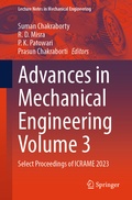 Cover: Advances in Mechanical Engineering Volume 3 - Springer