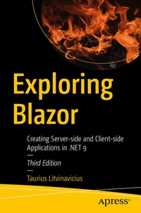 Enlarge image Cover: Exploring Blazor - APress