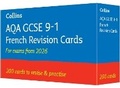 Cover: AQA GCSE 9-1 French Vocabulary Revision Cards - Collins