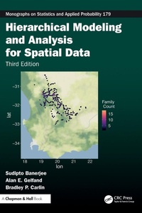Enlarge image Cover: Hierarchical Modeling and Analysis for Spatial Data - Chapman & Hall/CRC