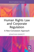 Cover: Human Rights Law and Corporate Regulation - Routledge