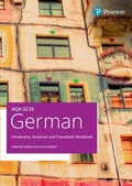 Cover: AQA GCSE German Vocabulary, Grammar and Translation Workbook - Pearson Education Limited