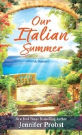 Cover: Our Italian Summer - Thorndike Press Large Print