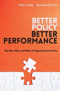 Enlarge image Cover: Better Policy | Better Performance - Business Expert Press