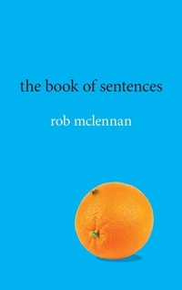 Enlarge image Cover: The Book of Sentences - University of Calgary Press