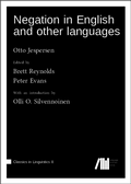 Cover: Negation in English and other languages - Language Science Press