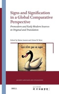 Cover: Signs and Signification in a Global Comparative Perspective - Brill