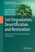 Cover: Soil Degradation, Desertification and Restoration - Springer
