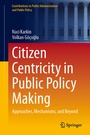 Cover: Citizen Centricity in Public Policy Making - Springer