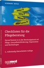 Cover: Checklisten für die Pflegeberatung - ecomed Storck