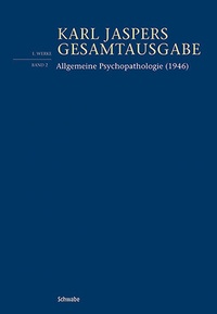Abbildung von: Allgemeine Psychopathologie - Schwabe Verlagsgruppe AG Schwabe Verlag