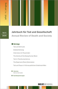 Abbildung von: Jahrbuch für Tod und Gesellschaft 2025 - Beltz Juventa