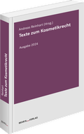 Cover: Texte zum Kosmetikrecht - Behr's GmbH