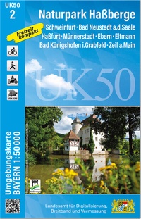 Abbildung von: UK50-2 Naturpark Haßberge - Landesamt für Digitalisierung, Breitband und Vermessung, Bayern
