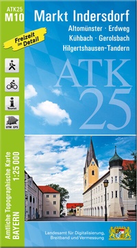 Abbildung von: ATK25-M10 Markt Indersdorf (Amtliche Topographische Karte 1:25000) - Landesamt für Digitalisierung, Breitband und Vermessung, Bayern