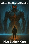 Cover: AI vs. The Digital Empire (The AI Uprising, #3) - Poverty Eradication Trust ( Triple ISO )
