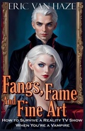 Cover: Fangs, Fame And Fine Art - How to Survive a Reality TV Show When You're a Vampire - Eric Van Haze