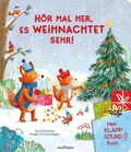 Cover: Mein Klapp-Sound-Buch: H&ouml;r mal her, es weihnachtet sehr! - Esslinger