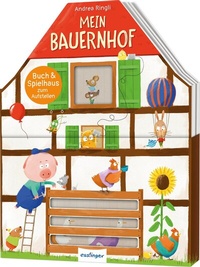 Abbildung von: Buch & Spielhaus zum Aufstellen: Mein Bauernhof - Esslinger