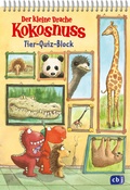 Cover: Der kleine Drache Kokosnuss - Quizblock Tiere - cbj