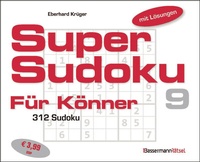 Abbildung von: Supersudoku für Könner 9 - Bassermann
