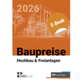 Cover: Baupreise f&uuml;r Hochbau und Freianlagen 2026- E-Book (PDF) - Rudolf M&uuml;ller Verlag