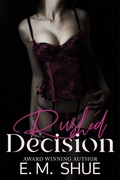 Cover: Rushed Decision (Tattoos & Sin, #6) - E.M. Shue