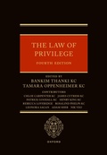 Abbildung von: The Law of Privilege - Oxford University Press