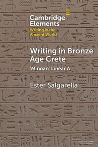 Enlarge image Cover: Writing in Bronze Age Crete - Cambridge University Press