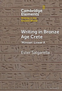 Enlarge image Cover: Writing in Bronze Age Crete - Cambridge University Press