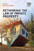 Cover: Rethinking the Law of Private Property - Edward Elgar Publishing