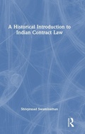Bild: A Historical Introduction to Indian Contract Law - Routledge India