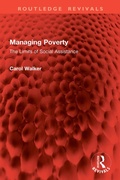 Cover: Managing Poverty - Routledge