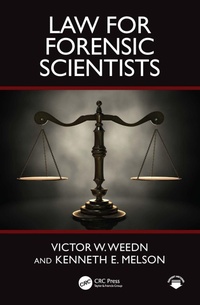 Abbildung von: Law for Forensic Scientists - CRC Press