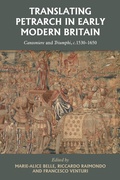 Cover: Translating Petrarch in Early Modern Britain - Manchester University Press