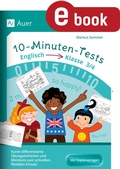 Cover: 10-Minuten-Tests Englisch - Klasse 3/4 - Auer Verlag