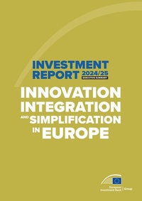 Abbildung von: EIB Investment Report 2024/2025 - Executive summary - European Investment Bank